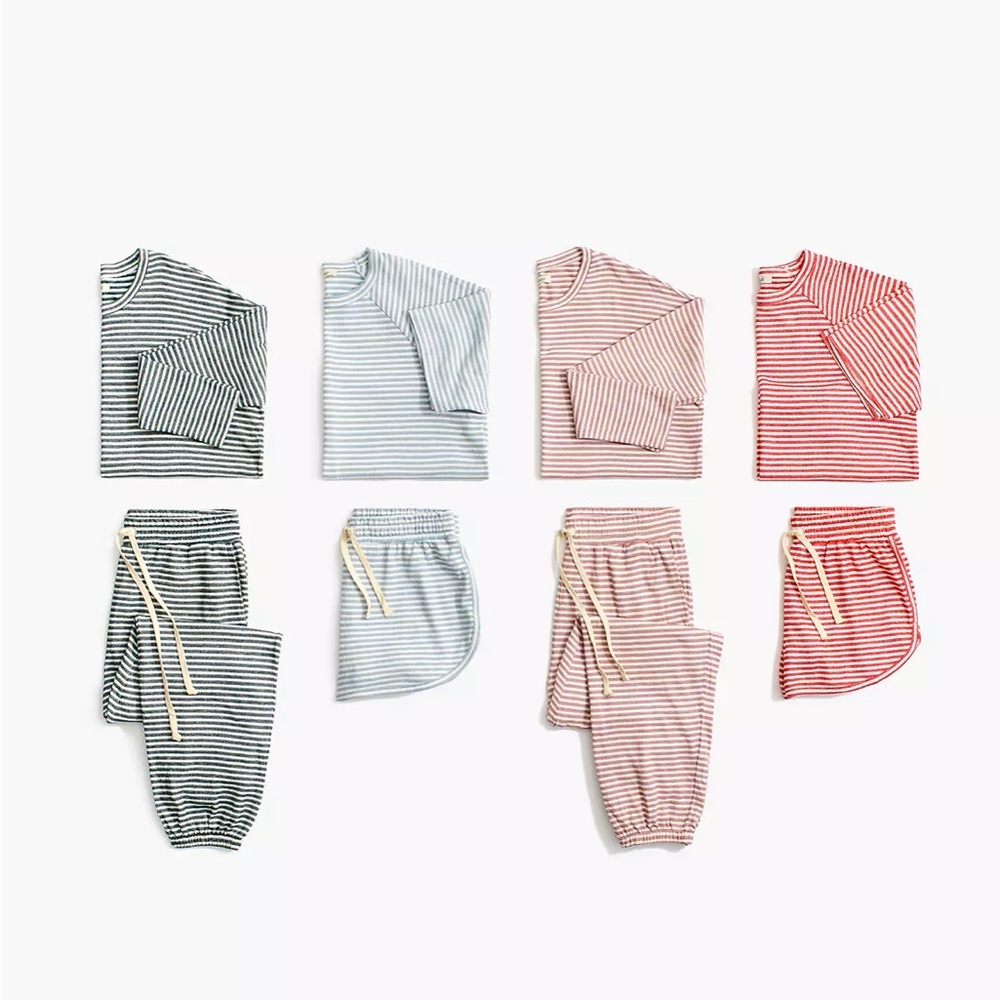 Madewell Striped Saunter Short-Sleeve Pajama Set - Picture 3 of 3